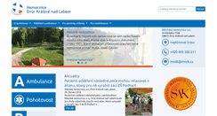 Desktop Screenshot of mndk.cz